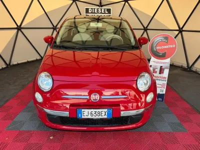 Usata Fiat 500 Lounge 95 CV (69 kW) 2011 Rosso Berlina