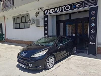 Usata Peugeot 207 CC Premium 110 CV (80 kW) 2007 Nero Cabrio