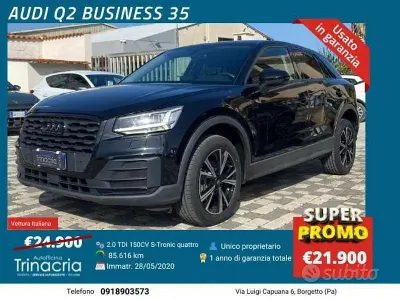 Usata Audi Q2 Business 150 CV (110 kW) 2020 Nero SUV