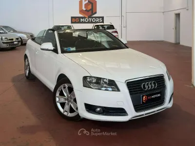 Usata Audi A3 Cabriolet Attraction 140 CV (102 kW) 2009 Bianco Cabrio