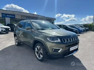 Usata Jeep Compass Limited 140 CV (102 kW) 2020 Verde SUV
