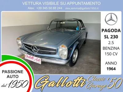 Usata Mercedes 230 150 CV (110 kW) 1964 Azzurro