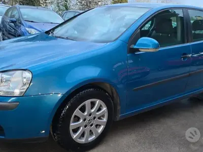 Usata VW Golf Plus Cross Comfortline 105 CV (77 kW) 2005 Blu Berlina