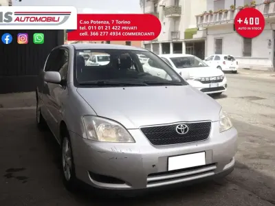 Usata Toyota Corolla Verso 110 CV (80 kW) 2002 Grigio Monovolume
