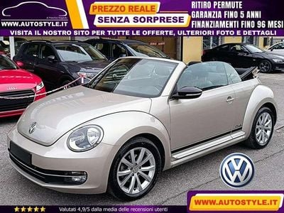 Usata VW Beetle Cabriolet CLUB 110 CV (80 kW) 2015 Grigio Cabrio