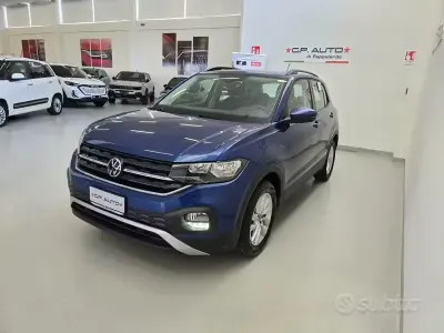 Usata VW T-Cross Style 95 CV (69 kW) 2023 Blu SUV