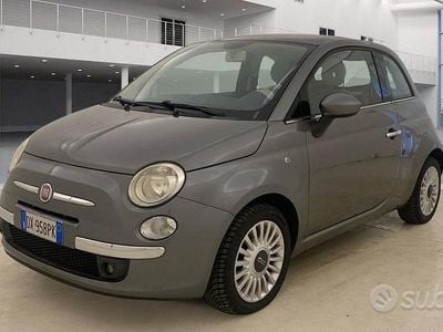 Usata Fiat 500 69 CV (50 kW) 2009 Grigio Cabrio