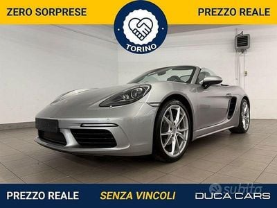 Usata Porsche 718 Boxster 299 CV (219 kW) 2017 Grigio Cabrio