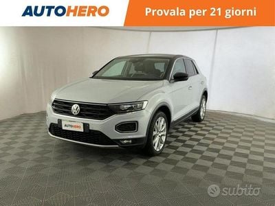 Usata VW T-Roc Advance 116 CV (85 kW) 2018 Bianco SUV