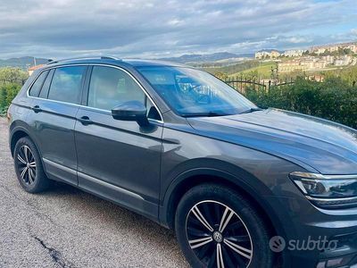 Usata VW Tiguan Advance 150 CV (110 kW) 2018 Grigio SUV
