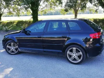 Usata Audi A3 Ambiente 170 CV (125 kW) 2010 Nero Utilitaria