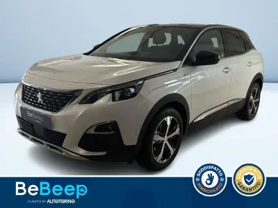 Usata Peugeot 3008 GT-line 131 CV (96 kW) 2019 Bianco pastello SUV