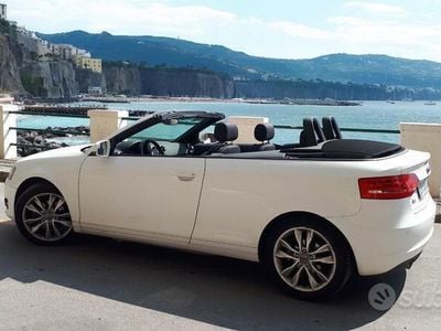 Usata Audi A3 Cabriolet 105 CV (77 kW) 2012 Bianco Cabrio