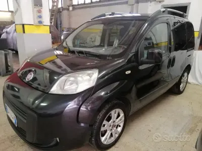 Usata Fiat Qubo Trekking 75 CV (55 kW) 2009 Nero Monovolume