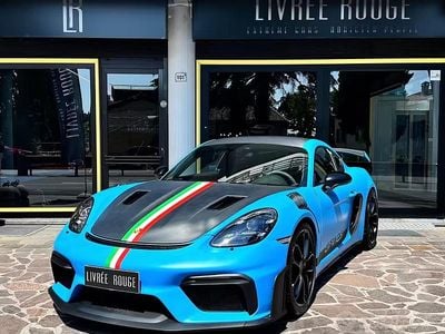 Usata Porsche 718 Cayman 420 CV (308 kW) 2020 Blu Coupé