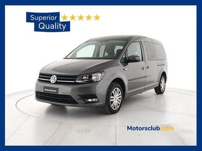 Usata VW Caddy Maxi Comfortline 102 CV (75 kW) 2017 Grigio Monovolume