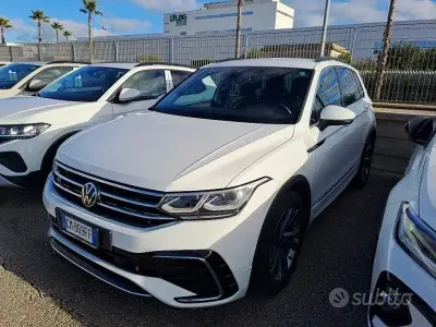 Usata VW Tiguan 150 CV (110 kW) 2022 Bianco SUV