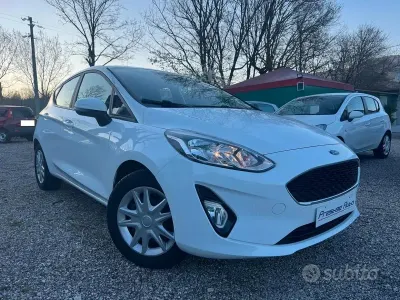 Begagnad Ford Fiesta 85 HK (62 kW) 2018 Vit Halvkombi