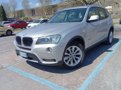 Usata BMW X3 Efficient Dynamics 184 CV (135 kW) 2013 Argento SUV