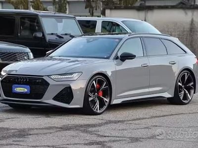 Usata Audi RS6 Advanced 600 CV (441 kW) 2022 Grigio Station wagon