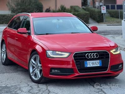 Usata Audi A4 S-Line 190 CV (139 kW) 2016 Rosso Station wagon