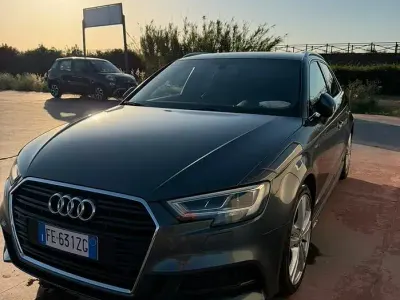 Usata Audi A3 S-Line 150 CV (110 kW) 2016 Grigio Berlina