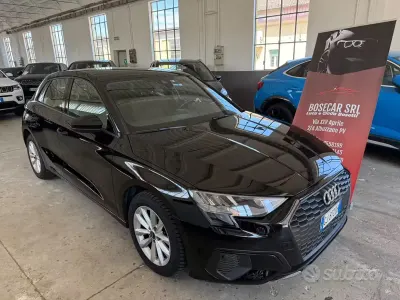 Usata Audi A3 Advanced 116 CV (85 kW) 2022 Nero Berlina