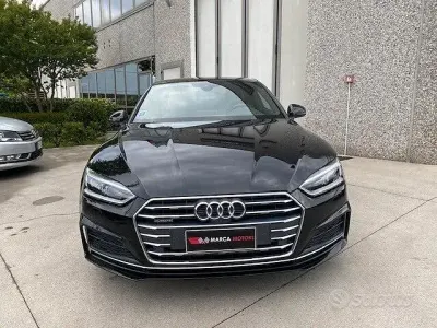 Usata Audi A5 S-Line 218 CV (160 kW) 2018 Nero Coupé