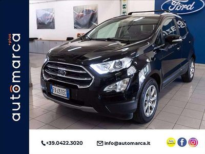 Usata Ford Ecosport Titanium S 125 CV (91 kW) 2019 Nero metallizzato SUV