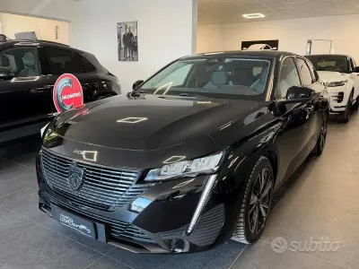 Usata Peugeot 308 Allure 131 CV (96 kW) 2022 Nero Berlina