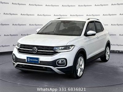 Usata VW T-Cross Advance 110 CV (80 kW) 2023 Bianco SUV
