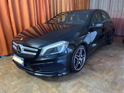 Usata Mercedes A180 Premium 110 CV (80 kW) 2015 Nero Berlina