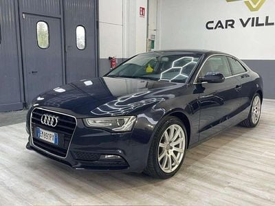 Usata Audi A5 Advanced 177 CV (130 kW) 2012 Blu Coupé