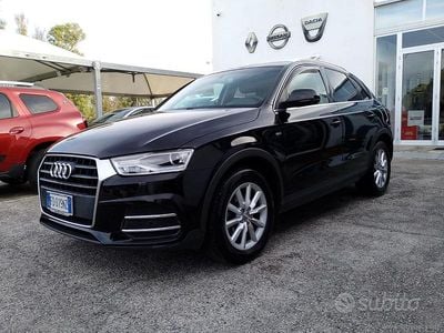 Usata Audi Q3 Sport 150 CV (110 kW) 2016 Nero SUV