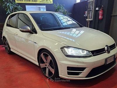 Usata VW Golf VII R 300 CV (220 kW) 2014 Bianco Berlina