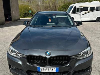 Usata BMW 320 Sport Line 184 CV (135 kW) 2013 Grigio Station wagon