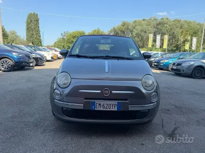 Usata Fiat 500C 69 CV (50 kW) 2012 Grigio Cabrio