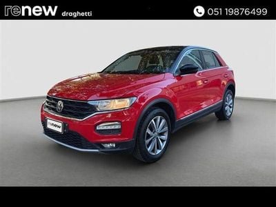 Usata VW T-Roc Style 115 CV (84 kW) 2018 Rosso SUV