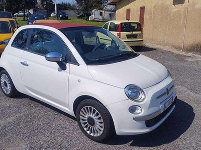 Usata Fiat 500C Lounge 69 CV (50 kW) 2013 Bianco Cabrio