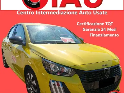 Usata Peugeot 208 Active 75 CV (55 kW) 2024 Giallo Utilitaria