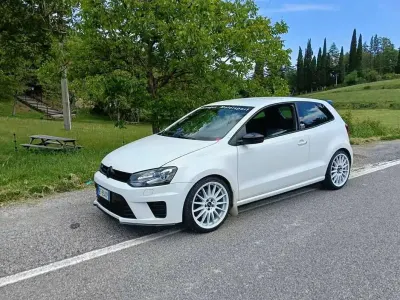 Usata VW Polo R 220 CV (161 kW) 2013 Bianco Utilitaria