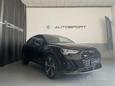 Usata Audi Q3 Sportback S-Line 199 CV (146 kW) 2025 Nero SUV