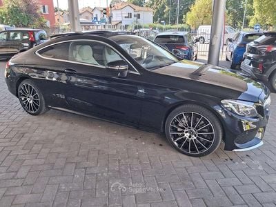 Usata Mercedes C250 Premium Plus 204 CV (150 kW) 2017 Nero Coupé