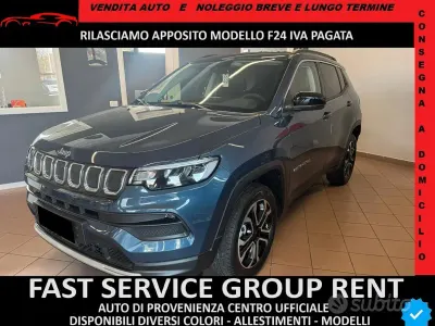 Usata Jeep Compass Limited 131 CV (96 kW) 2022 Blu SUV
