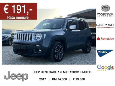 usata Jeep Renegade 1.6 Mjt 120CV Limited