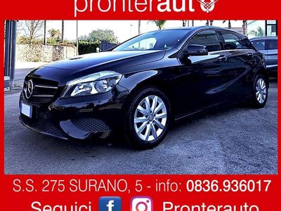 Usata Mercedes A180 Executive 109 CV (80 kW) 2013 Nero Berlina