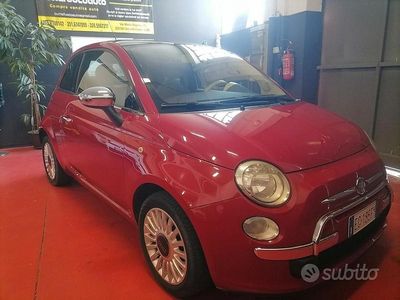 Usata Fiat 500 Anniversary 85 CV (62 kW) 2011 Rosso Berlina