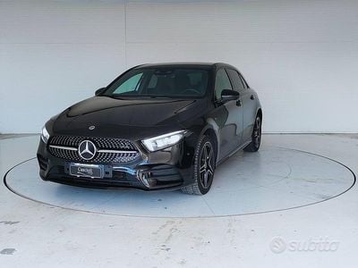Usata Mercedes A250 Premium Plus 160 CV (117 kW) 2021 Nero Berlina