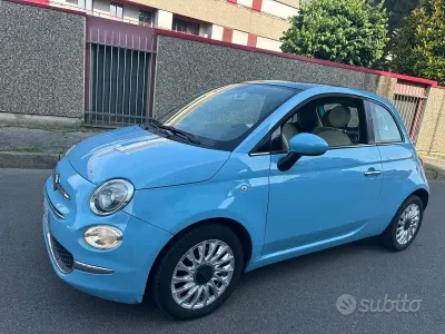 Usata Fiat 500 Lounge 69 CV (50 kW) 2016 Bluazzurro Berlina