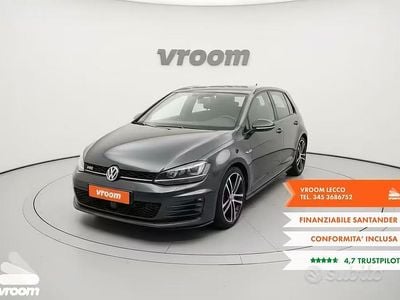 Usata VW Golf VII GTD 184 CV (135 kW) 2016 Gray Berlina
